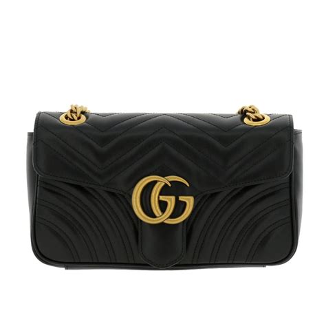 gucci crossbody schwarz|Gucci crossbody women.